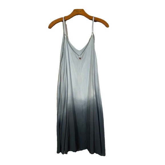 Malai Mini Tank Slip Dress, Sea Foam ombré, fully lined, Vacay Beach Dress NEW L - Picture 2 of 14